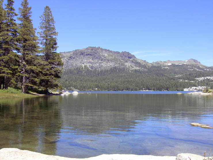 Silver Lake with Thunder Mountain
